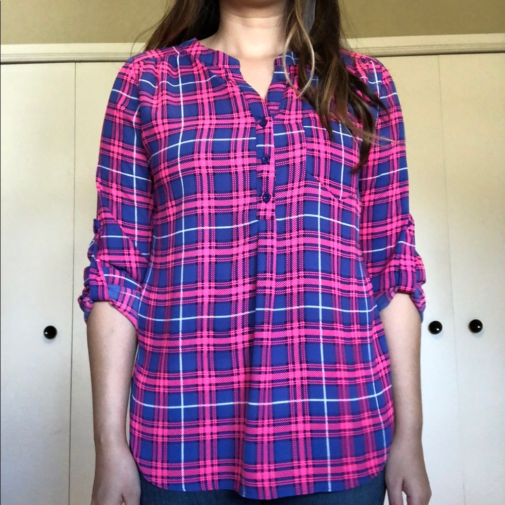Skies Are Blue Blouse
